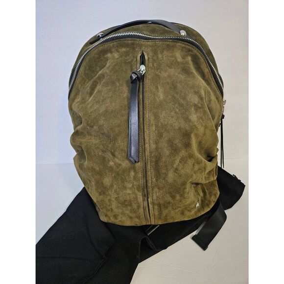 rag & bone Handbags - Rag & Bone olive green suede backpack. NWT.